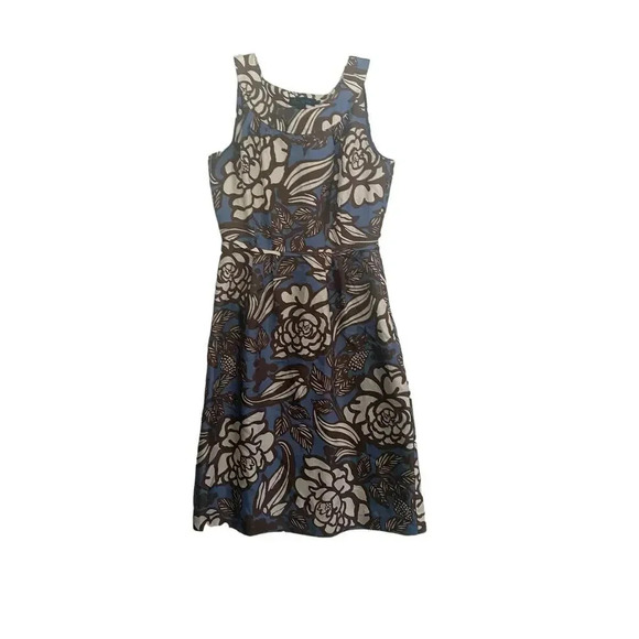 Boden Dresses & Skirts - Floral Blue and White Midi Dress